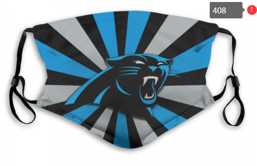 NFL Carolina Panthers #4 Dust mask with filter